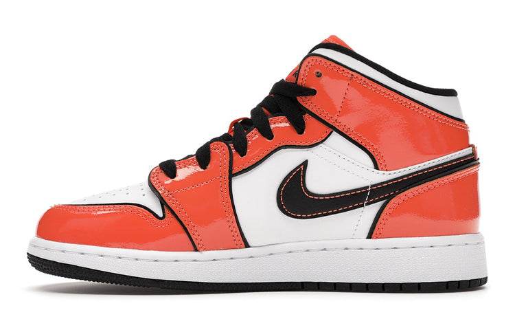 Кроссовки подростковые Air Jordan 1 Mid Turf Orange - Boxette Shop